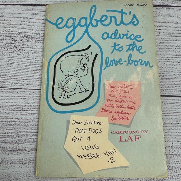 Eggbert's Advice to the Love-Born Cartoons By Laf - Picture 1 of 3